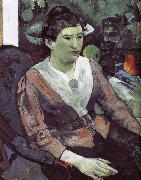 Paul Gauguin Cezanne s still life paintings in the background of portraits of women Sweden oil painting artist